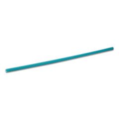 WRAPPED PHADE STRAW 10.25"  TEAL 8/250 