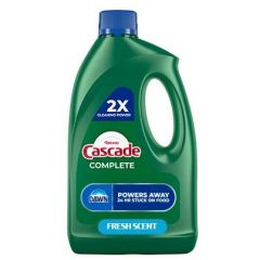 CASCADE COMPLETE GEL  DISHWASHER DETERGENT FRESH 