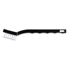 UILITY TOOTHBRUSH STYLE  MAINTENANCE BRUSH 7" BLACK 