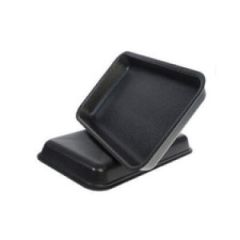 #2S FOAM TRAY 5.8X8.3X0.5  BLACK 500/CS