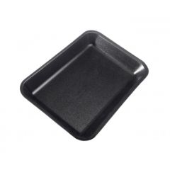 #7S FOAM TRAY 14.75X5.75X0.63   BLACK 250/CS