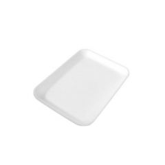 #2 FOAM TRAY 8.3x5.75x1  WHITE 500/CS