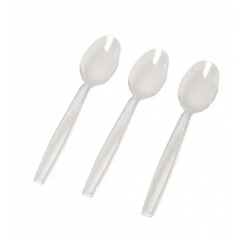 BAGGED EXTRA-HEAVYWEIGHT SPOON  CLEAR 24/50 