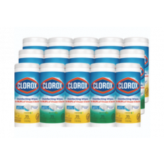 CLOROX DISINFECTING WIPES  FRESH SCENT CITRUS BLEND 