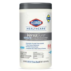 VERSASURE CLEANER DISINFECTANT  WIPES 1PLY 6.75"x8" WHITE 85 