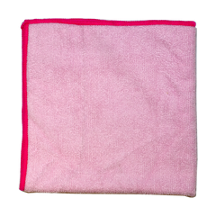 MICROFIBER CLEANING CLOTH  300gm 16x16 RED 12/PK 24PK/CS