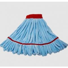 MICROFIBER TUBE MOP 7" GREEN  MEDIUM 12/CS