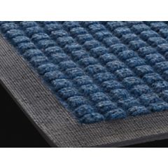 #250 SUPER SOAKER MAT RUBBER  BORDER 3' X 4' CHARCOAL