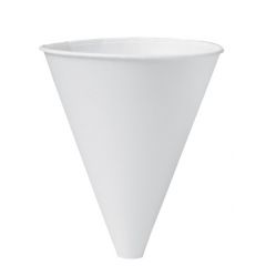 FUNNEL CUP CUP TREATED PAPER  10OZ WHITE