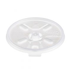 LIFT N LOCK LID TRANSLUCENT  SLOTTED STRAW 10/100