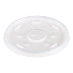 STRAW SLOT LID TRANSLUCENT 10/100