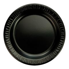 FOAM PLATE 9" BLACK LAMINATED  4/125
