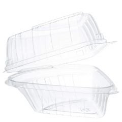 PIE WEDGE CONTAINER 5X6 CLEAR  250/CS