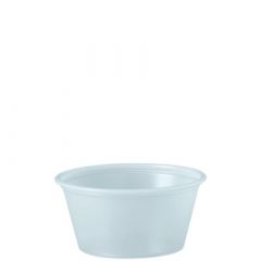 PLASTIC SOUFFLE CUP 2oz TRANSLUCENT 10/250