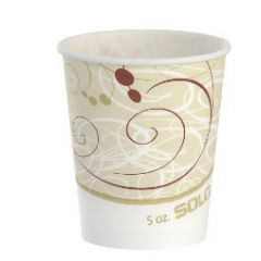 WAXED PAPER COLD CUP 5oz SYMPHONY DESIGN 30/100