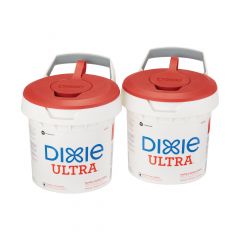 SURFACE SYSTEM WIPE BUCKET KIT  RED/WHITE (2 BUCKET, 2 LIDS, 1 