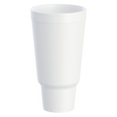 FOAM CAR CUP 44oz WHITE 20/15 