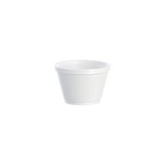 FOAM SQUAT CONTAINER 6oz (12 SERIES LID) 20/50