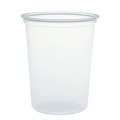 PLASTIC DELI CONTAINER 32oz CLEAR (NL8RT LID) 20/25