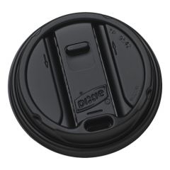 PERFECT TOUCH HOT CUP LID  12-20oz BLACK 10/100
