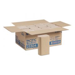 PACIFIC BLUE MULTIFOLD TOWEL  1PLY BROWN 4000/CS