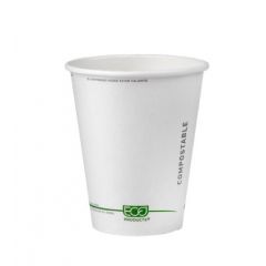 SOUP CUP CO-OP PAPER 8OZ  COMPOSTABLE 1000/CS
