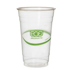 COLD CUP 20oz GREEN STRIPE 1000/CS