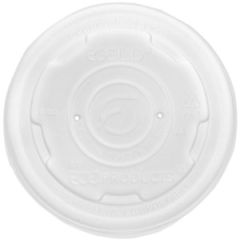 SOUP CUP LID FLAT 8-10oz TRANSLUCENT 1000/CS