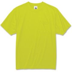 GLOWEAR 8089 NON CERIFIED HI VIS TSHIRT POLYESTER 3XL LIME