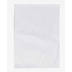 MERCHANDISE BAG + HANDLE 12x3x18 .7MIL WHITE 500/CS
