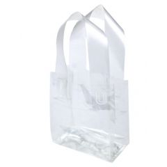 FAST TAKE BAG W/HANDLE 4.75X2.75X6.5 3MIL CLR 200/CS