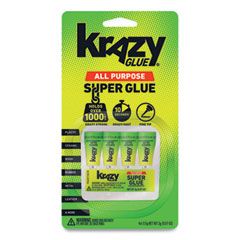 KRAZY GLUE SINGLE USE TUBES  .07oz 4/PK