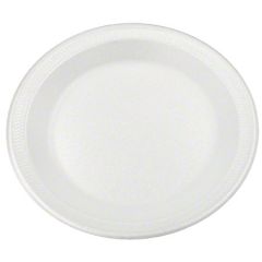 FOAM PLATE 10.25" WHITE 4/125 