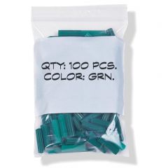 SEAL TOP POLY BAG 5x8 WHITE BLOCK 2MIL 1000/CS