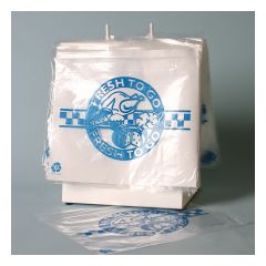 POLY SLIDE SEAL FLAT BAG 10.5x8 2MIL 1000/CS