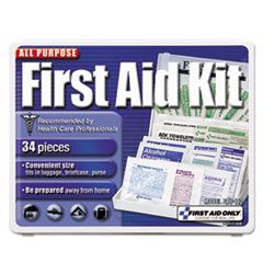 ALL-PURPOSE FIRST AID KIT 34 PIECES