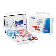 OFFICE FIRST AID KIT FOR UP TO  25 PEOPLE 131 PIECES PLASTIC 