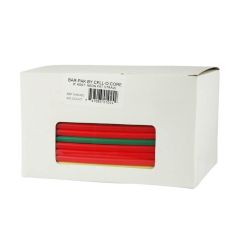 FAT STRAW ASST 8" NEON F800NA 6/400