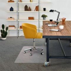 LOW-PILE CHAIR MAT 48"X60" CLEAR
