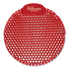SLANT7 WITH TERMINATOR URINAL  SCREEN EVERGREEN SCENT RED 