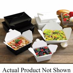 BIO PAK #3 PAPER CONTAINER NATURAL 7.75x5.5x2.5 4/50