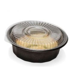 MICROWAVE SAFE BOWL PP 32oz  BLACK 300/CS