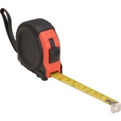 TAPE MEASURE 12FT LENGTH RED/BLACK