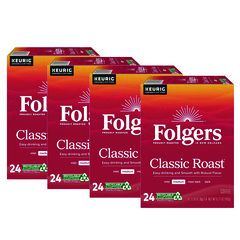 FOLGERS CLASSIC ROAST K-CUPS  96/cs