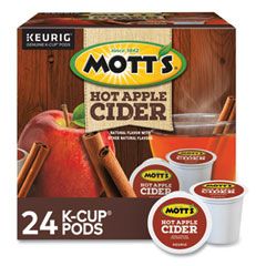 MOTTS HOT APPLE CIDER K-CUP  PODS 24/PK