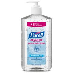 ADVANCED REFRESHING GEL HAND  SANITIZER 20 OZ PUMP BOTTLE 