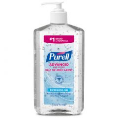 ADVANCED REFRESHING GEL HAND  SANITIZER 20 OZ PUMP BOTTLE 