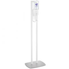 PURELL MESSENGER ES10 GRAPHITE  FLOOR STAND WITH DISPENSER 