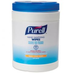 PURELL SANITIZING WIPES POP-UP TUB 6/270