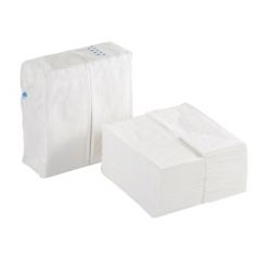 DINNER NAPKIN 2-PLY 1/8 FOLD  WHITE 24/126